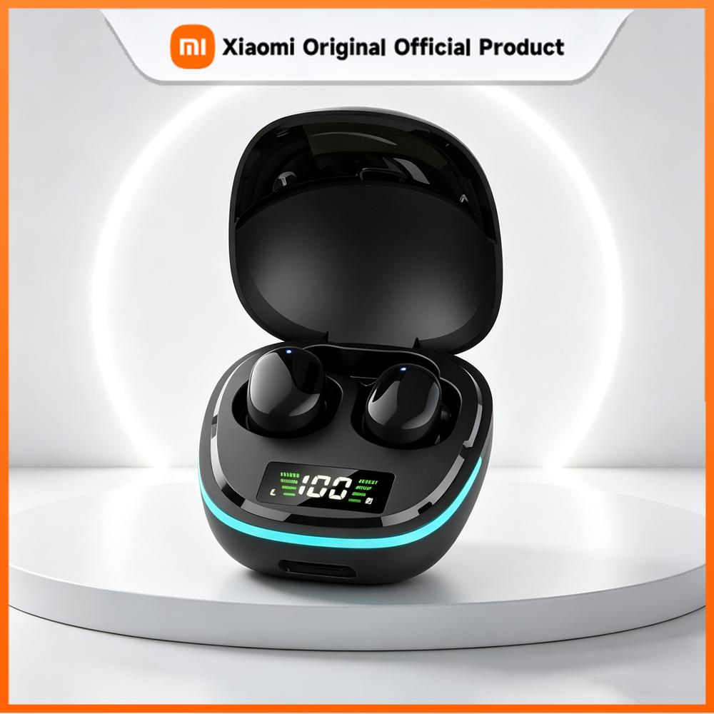 Xiaomi New TWS Wireless Bluetooth Earphones Touch Control 9D Stereo Headset with Mic 5.3 Sport Earphones with LED Display