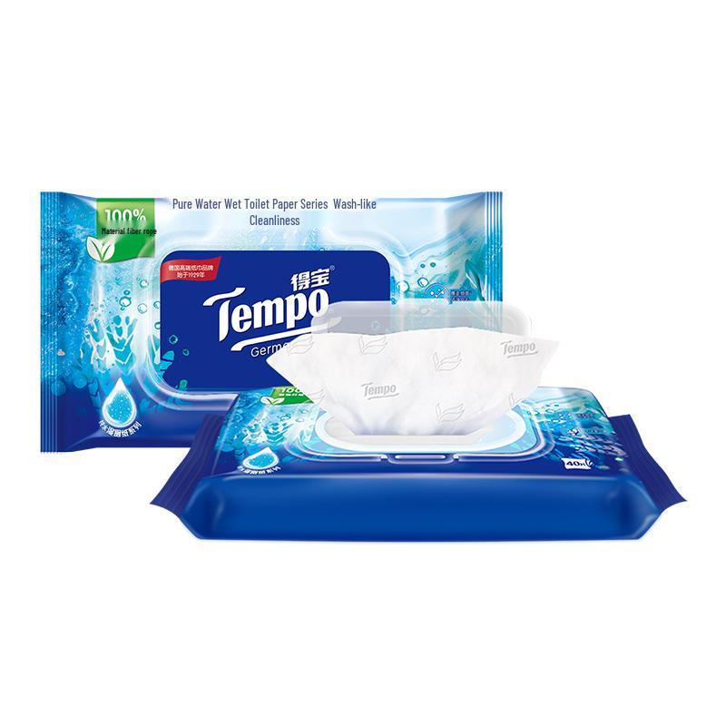 Tempo Pure Water Flushable Wet Wipes