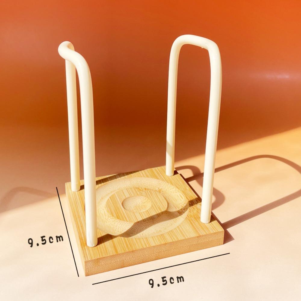 

Rack Shelf Water Tea Cups Dispenser with Longer Stick Mug Display Stand White1