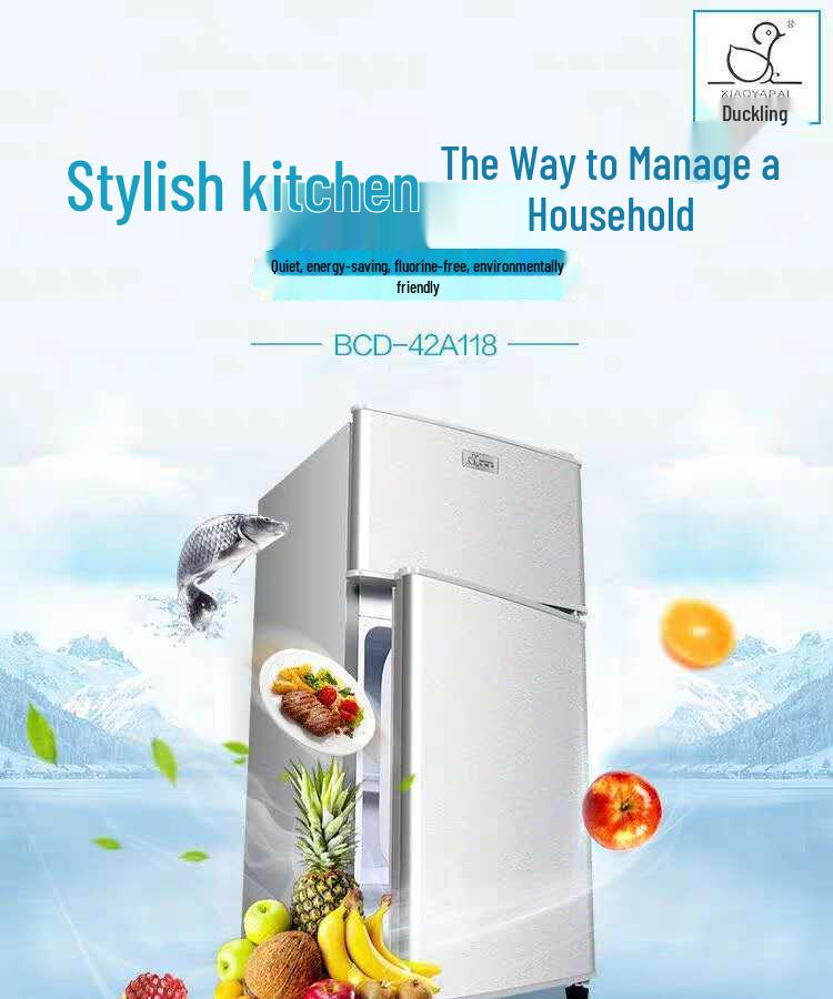 Compact Single-Door Refrigerator for Apartments/Offices