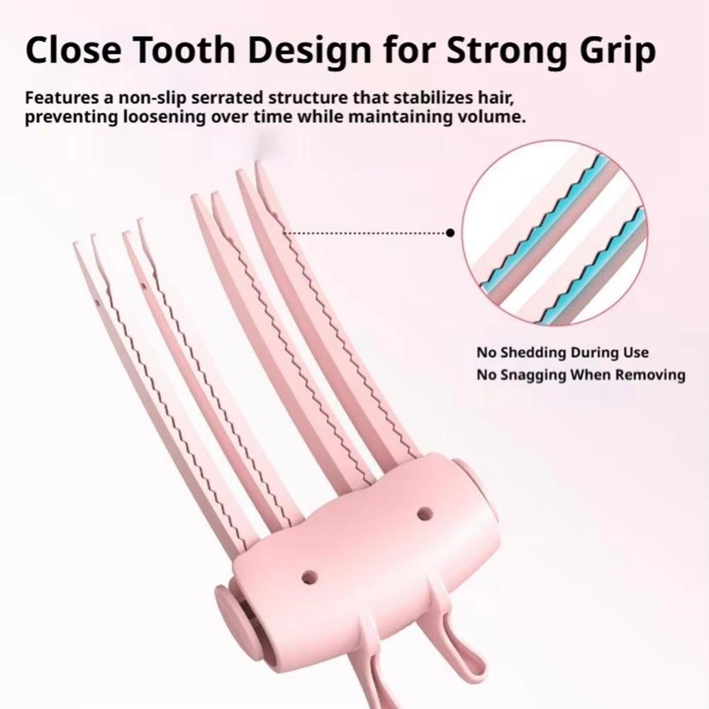 Heating Fluffy Hair Root Volumizer Portable Hair Volumizer Heated Hair Clip Travel Use