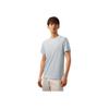 Calvin Klein Solid Color Crew Neck Short Sleeve T-Shirt Men Tops Sky-Blue J324899-CYR