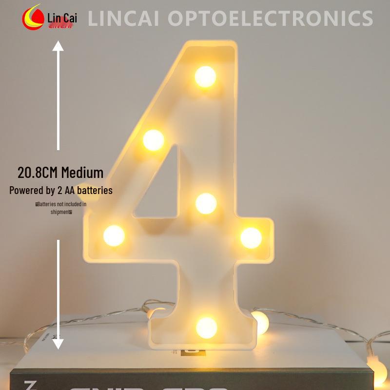 LED Alphabet Light Signs for 'Marry Me' Proposals and Birthdays – 26 Luminous Letters