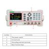 Benchtop Digital   Meter 100H -100KH  High   Digital Meter Resistance Inductance Capacitance Tester 0.1% Accuracy 3.5-inch LCD Display