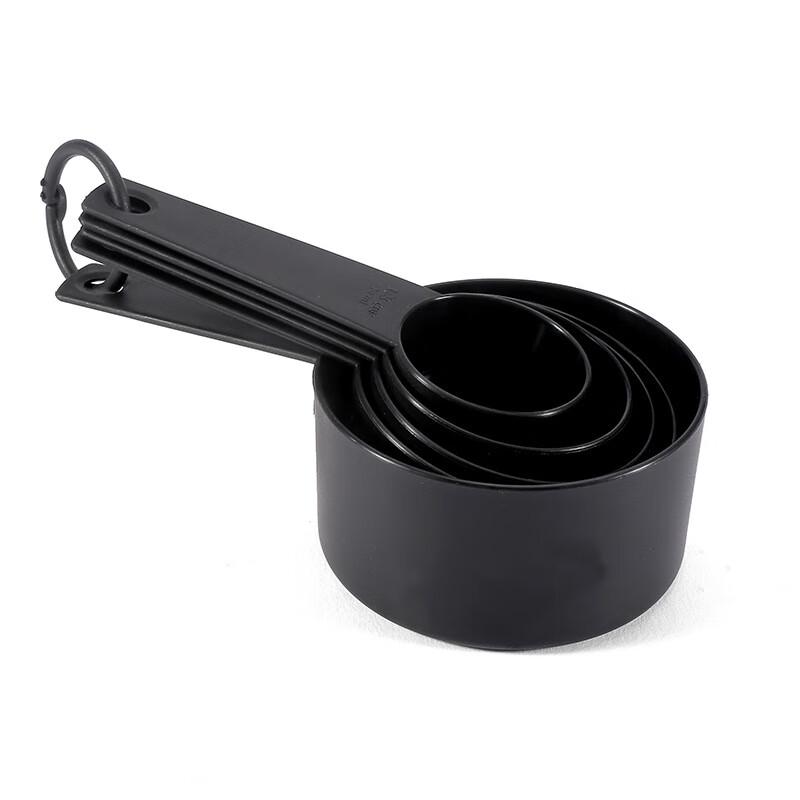 Black Plastic Baking Measuring Set