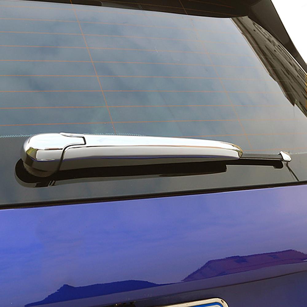 For Mercedes Benz B GLA GLB Class W247 H247 X247 Car Exterior Refit Rear Trunk Window Windshield Wiper Cover Trim Chrome Sticker