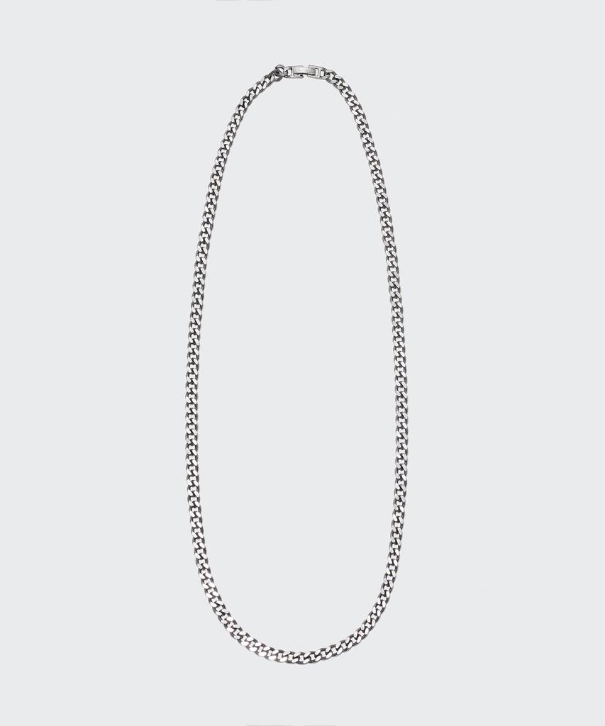 Musinsa Standard Mini Cuban Chain Necklace [Silver]