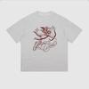 American High Street Cupid's Arrow Print Short Sleeve Women's T-irt Loose Top Streetwear Cute Graphic Clothing