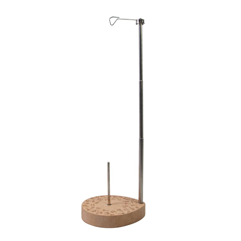 Držák šicích nití na vyšívání a prošívání, stojan na cívku s jednou nití pro šicí stroj