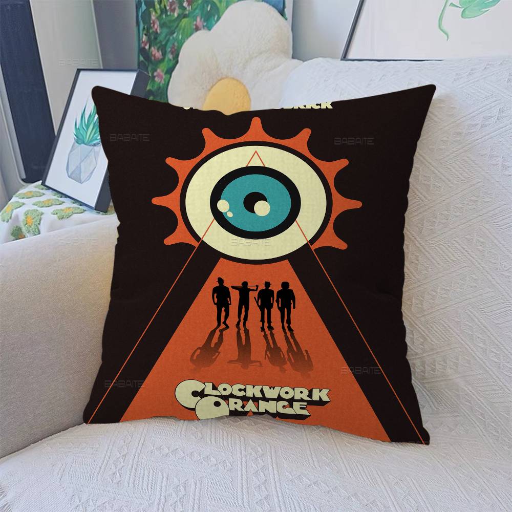 Movie A Clockwork Orange Pillow Cover Sofa Cushion Cover Home Room Decoration Children Gift