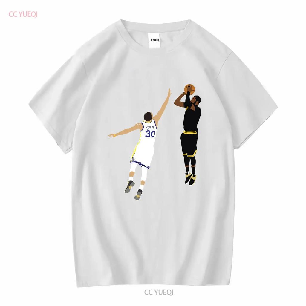 The Best Playerclutch Shot On Stephen Curry Classic Retro Vintage T Shirt S 5XL vintage Washed Slightly homme Comfortable