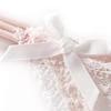 Invisible Womens Lace Seductive Sexy Thong Double Thin Strap Bow Ruffled Low Waist Lingerie Underpant
