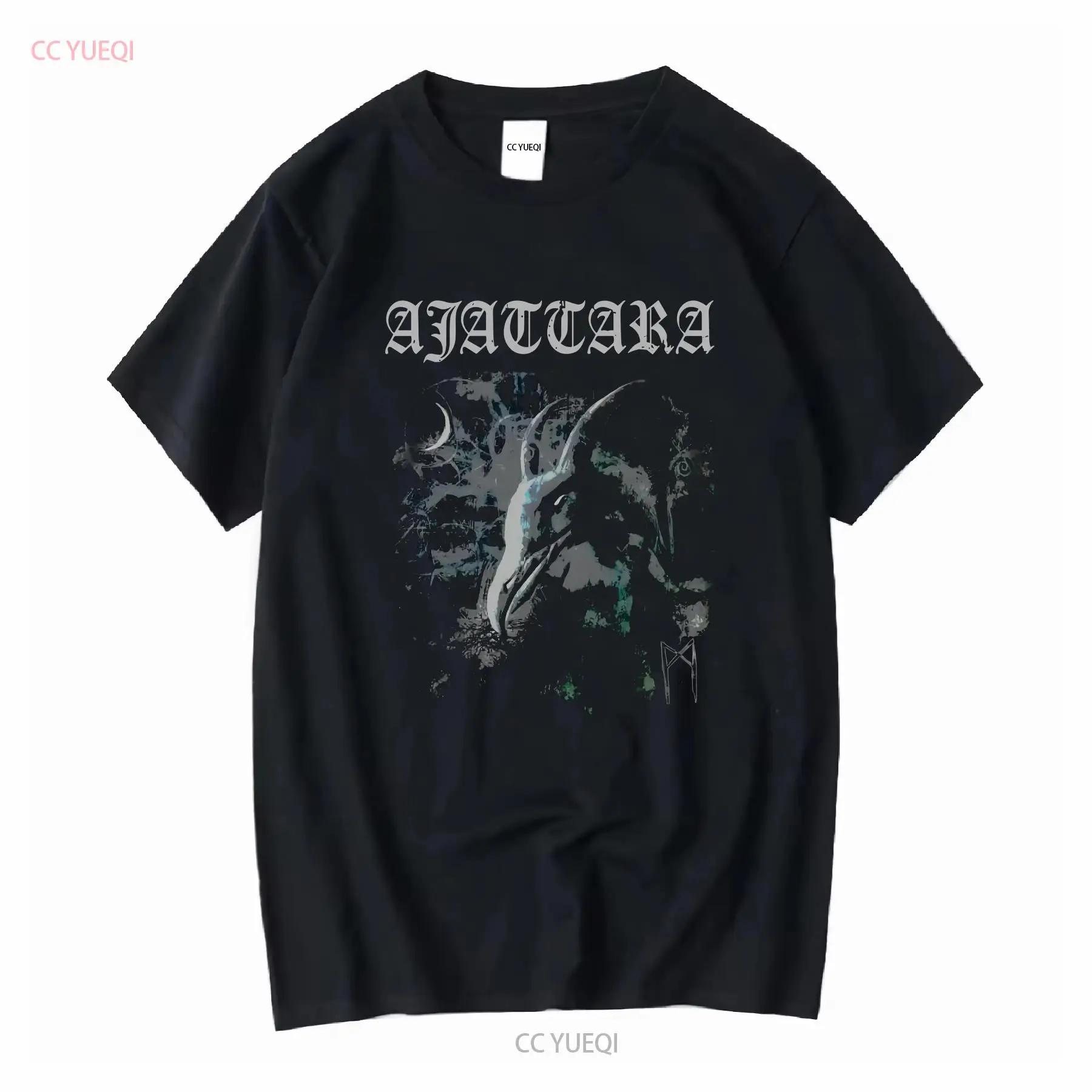 New NWT 2022 Ajattara ?p?re Finland Black Metal Rock Band Premium T Shirt M 2XL long or short sleeves vintage Washed S разноцветный