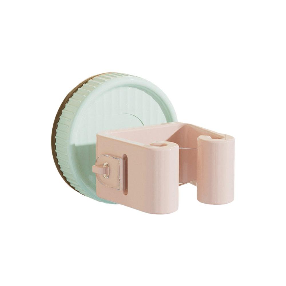 No-drill Mop Clip Wall-mounted Mop Holder New Storage Rack синий