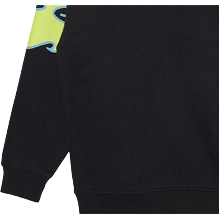 New Era FW22 Eternal Light Flame Print Long Sleeve T-Shirt Unisex Tops Black 13350927
