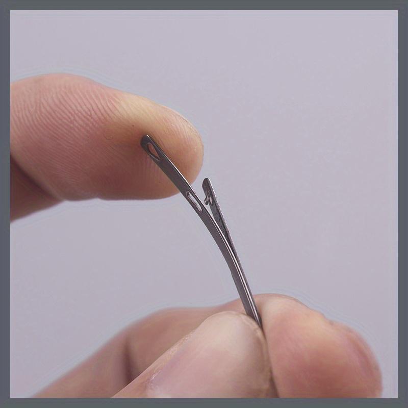 1Pc Steel Leather Rope Lace Needles 56mm DIY Leather Sewing Craft Tool Leather Kit Tools Hand Sewing Needles