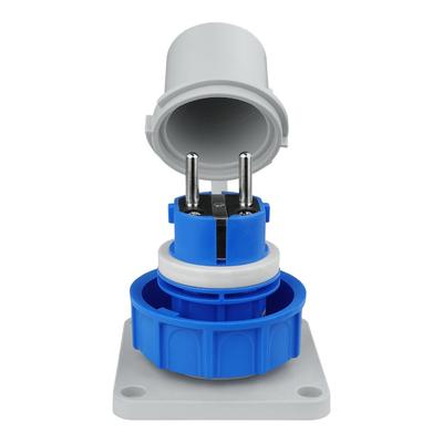 Spina da Pannello Stagna Schuko 230V Ip68 8291