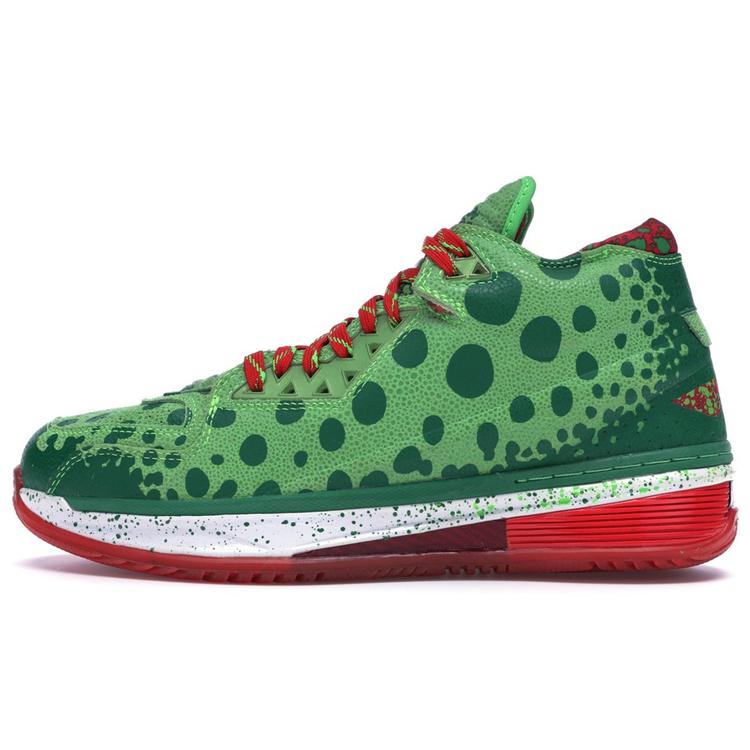 

Li Ning WOW 2 Way Of Wade 2 Mid top Basketball Shoes Men s Green Red ABAH017-8 41