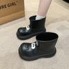 Women Cartoon Dog Rainboots Parent Child Rain Shoes EVA Non-slip Outdoor Waterproof Shoes Girls Soft Sole LIGHTWEIGHT Rain Boots