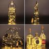 Wine Bottle Lights with Cork 10 Pack 2000 LED Battery Operated LED Fairy Mini String Lights for DIY Party Decor Christmas Halloween Wedding