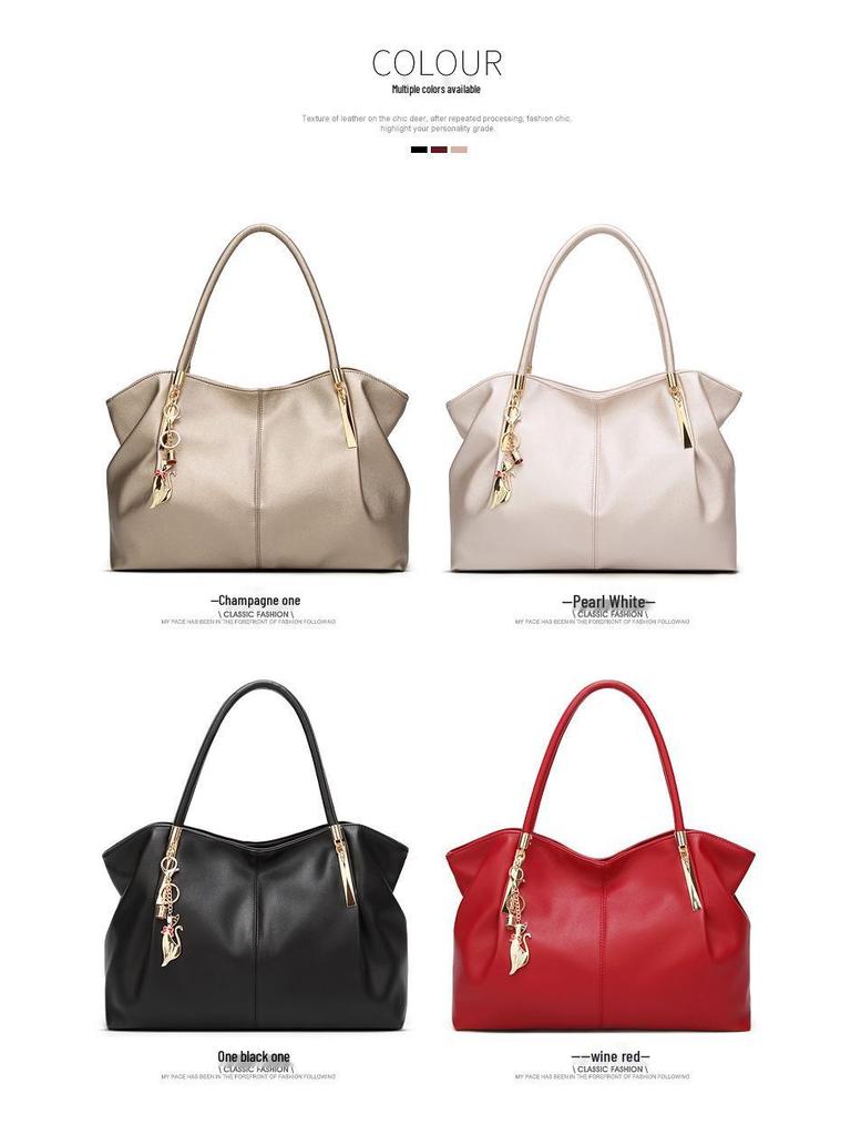 2023 Avrupa & Amerikan Minimalist Tote: Çok Yönlü, Büyük Kapasiteli Kadınlar için Çapraz Askılı ve Omuz Çantası