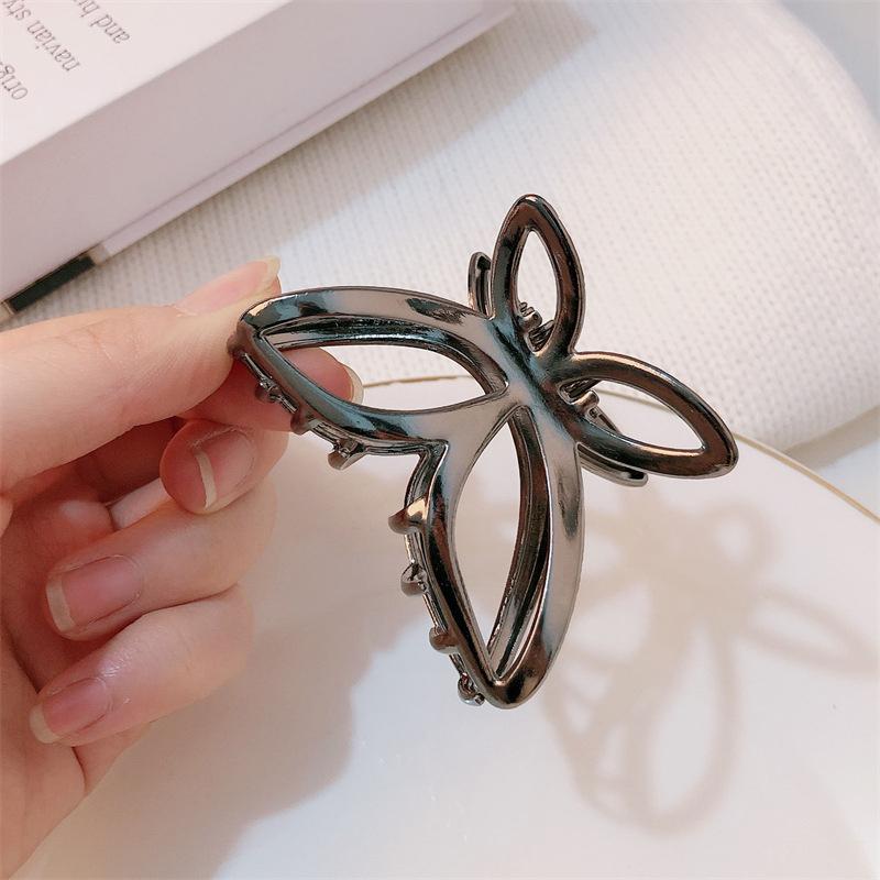 

Винтажная заколка-бабочка для волос для женщин, темпераментный простой головной убор, заколки для волос, персонализированные аксессуары для волос, подарки