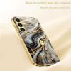 Creative Texture Design Electroplated Glass Phone Case Suitable for Samsung Galaxy S26 S25 S24 S22 S21 S20 FE/Ultra/Plus