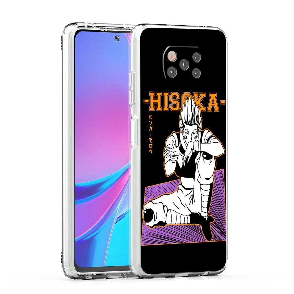 Custodia per telefono Anime Hisoka HUNTER X HUNTER per Xiaomi Poco X3 NFC F3 M3 X4 M4 Pro 5G Mi 11 Lite Ultra 11T 11X 12 12T Pro 11i Cover