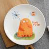 Ceramic Round Steak Plate Set - Customizable with Logo