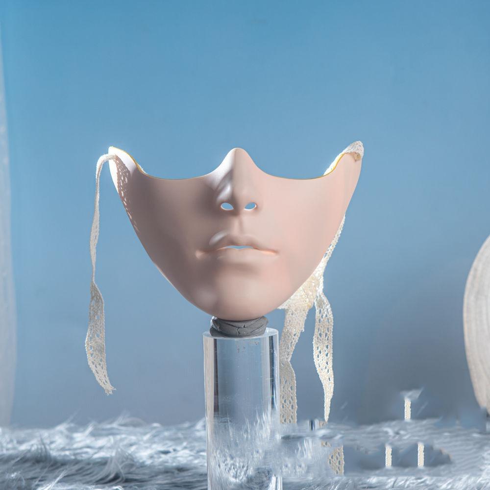 Male Adult Ancient Style Face Mask Masquerade Anime Cosplay Pros Luxury Machinery Mask  Gift