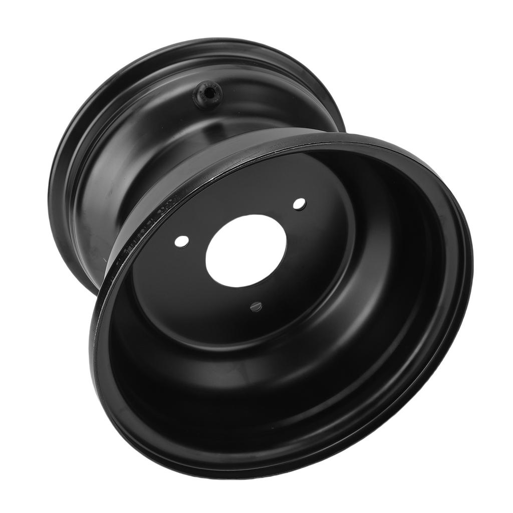 8 tum 18X9.50 8 ATV Hjul Fälg Nav Höghållfast Metall Go-kart Hjulfälg för Golfbilar Svart