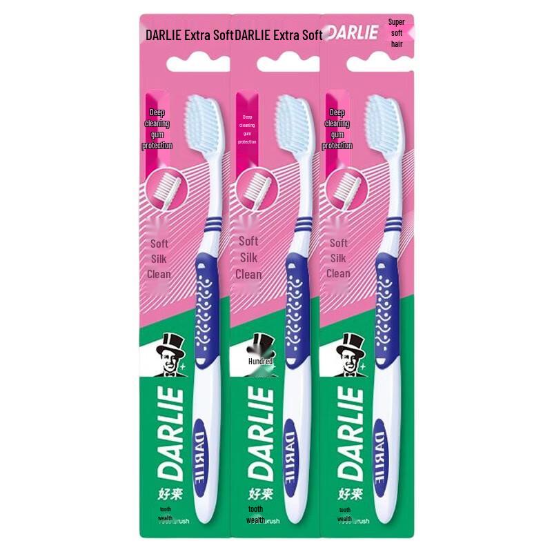 Darlie Silky Clean Soft Bristle Toothbrush