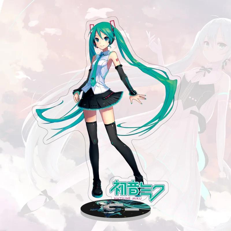 

16Cm Types Hatsune Miku Anime Figure Acrylic Key Chain Ornaments Gifts Pendant Buckle Two-Sided Model Gift TOYS 29 Kid Friendly Entertaining Fun Play