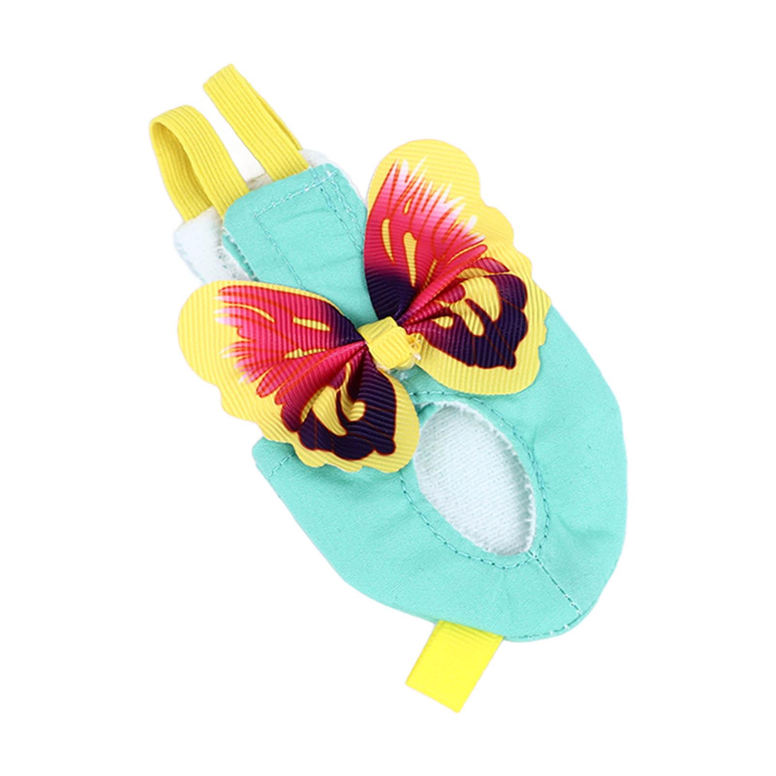 

Bird Diaper Harness Lightweight Breathable Fashionable Parrot Flight Vest Clothes for Cockatiels Lovebirds Yellow S