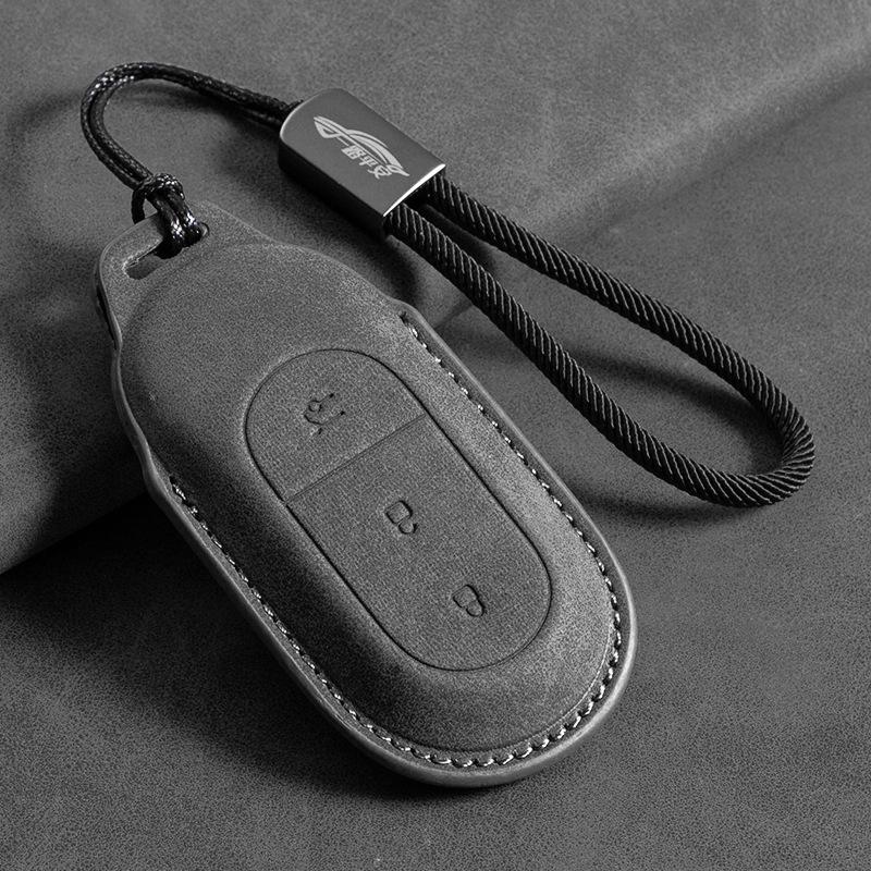 

Leapmotor Key Case: Compatible with T03, C11, S01, C01 - Woven Rope for Protection