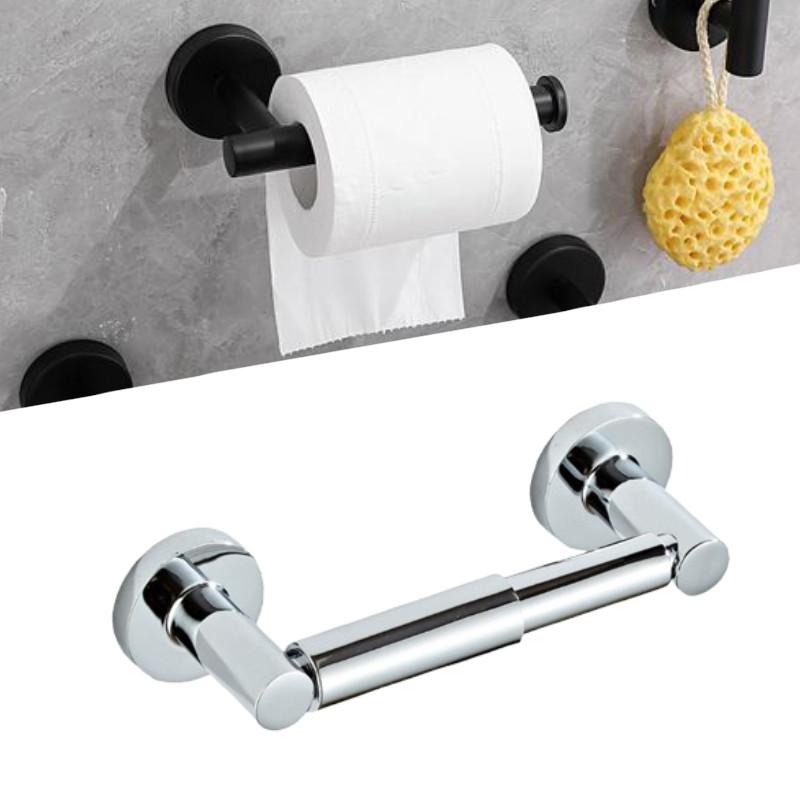Roll Toilet Paper Holder Stainless Steel Wall Tissue Bathroom Towel Dispenser