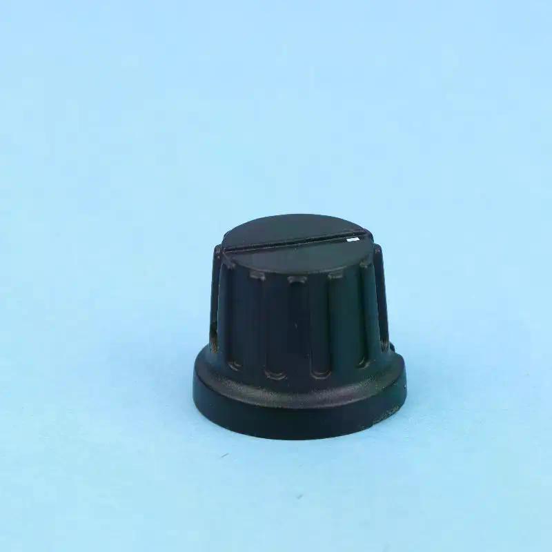 5Pcs PN-8F 16*14.5mm Striped Plastic Knob Cap With Copper Core Electronic Instrument Switch Caps Inner Hole 6.35mm