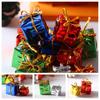 Pretend Play Simulation Xmas Gift Box Photographic Prop 2pcs Mini Christmas Gifts  Girls
