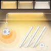 Motion Sensor Light LED Sensor Night Lights USB LED For Kitchen Cabinet Bedroom Wardrobe Indoor Lighting Long Strip Night Light