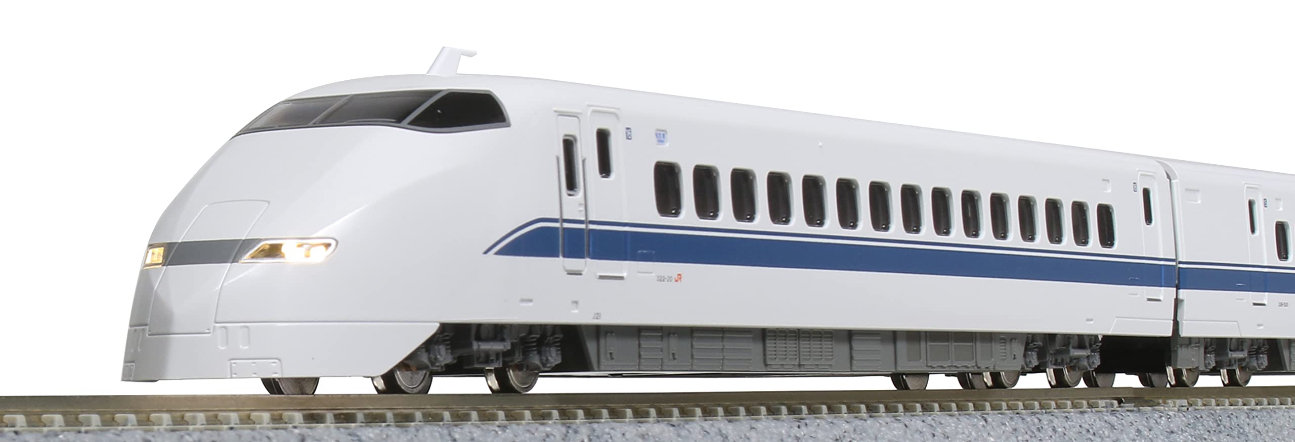 KATO N Gauge 300 Series Shinkansen Set Model Train Nozomi 16-Car 10-1766 белый