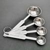 4Pcs Stainless Spoon Seasoning Steel Measuring Cup Cooking Scoop Kitchen Tools