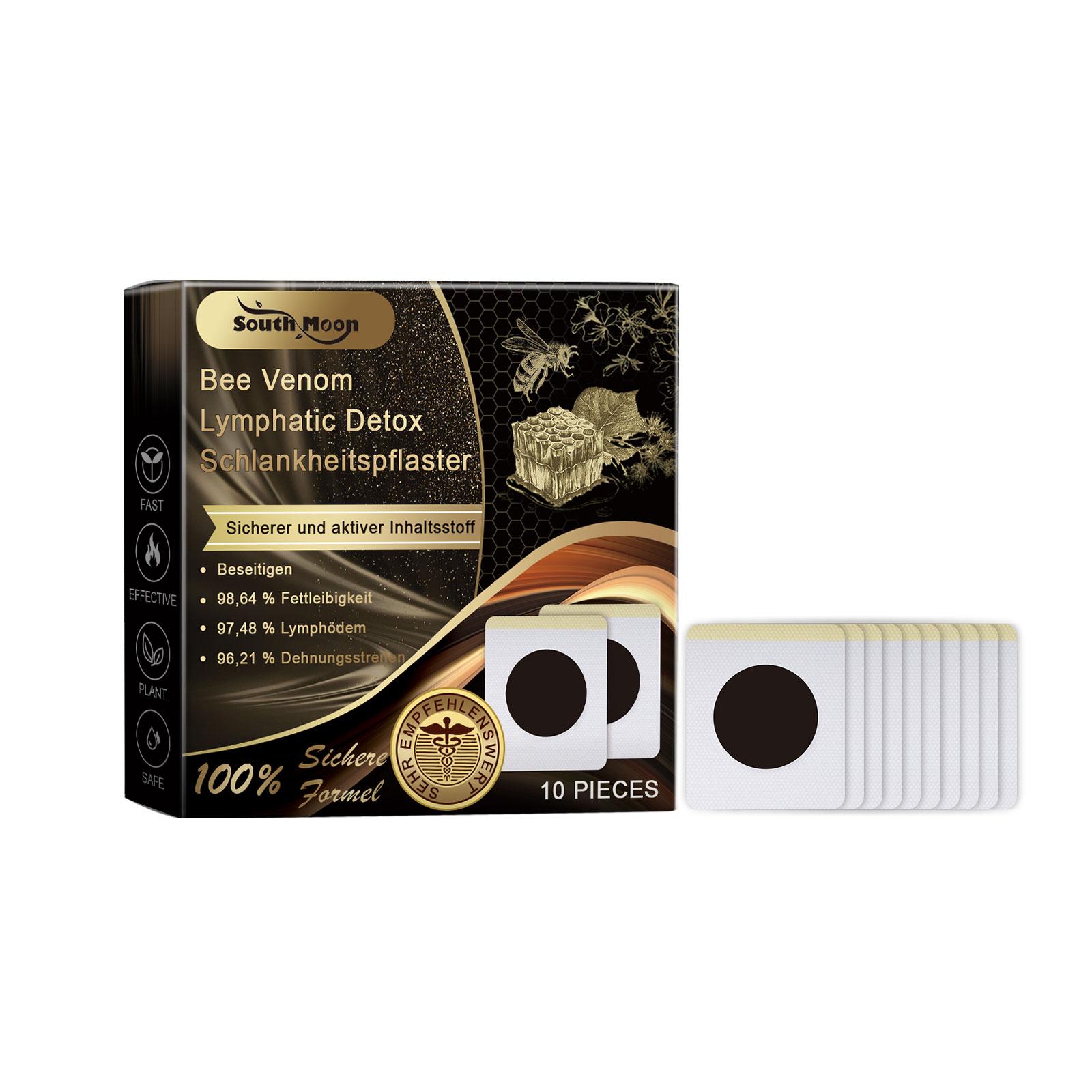 

South Moon Пластырь для тела с пчелиным ядом Подтяжка живота Лифтинг Более легкое укрепление кожи тела Ленивый пластырь для пупка