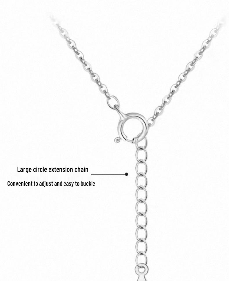 Year of the Horse Luxury Necklace: Gold-Plated Nickel Silver, Niche Design for Women