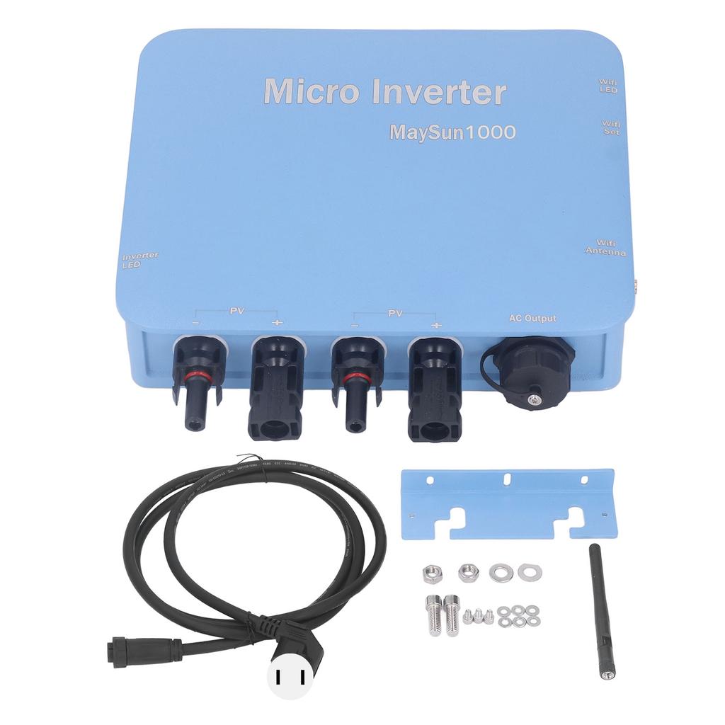 Micro Grid Connected Inverter Solar Panel DC to AC Wifi Controlled  Automatic Identification