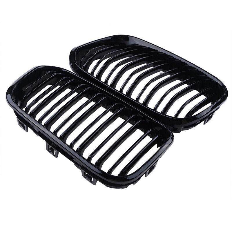For BMW 1 Series F20 F21 2015- Facelift Front Hood Kidney Bumper Racing Grille Mesh Grill Car Replacement Accessories