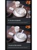 High-End Chinese Style Ceramic Tableware Set: 3-Piece or 4-Piece with Bowls, Plates, and Dishes for Restaurants and Clubs