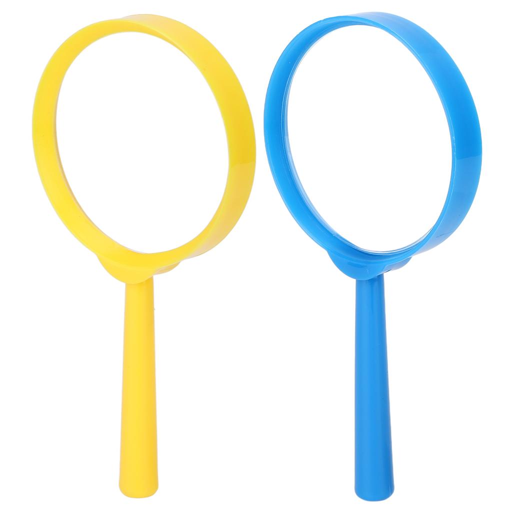 Color Plastic Handle Magnifying Glass Handheld Magnifier for Reading Students Children