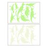 Glowing Wall Stickers Waterproof Self-Adhesive PVC Decals Glow In The Dark Wall Stickers for Bedroom Playroom Nursery Living Room Easy