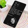 Bob Marley Zitate Rasta Reggae Aufdruck Handyhülle für Samsung Galaxy note 10 pro S26 Ultra S23 S24 FE S25 S21 S22 PLUS Hülle