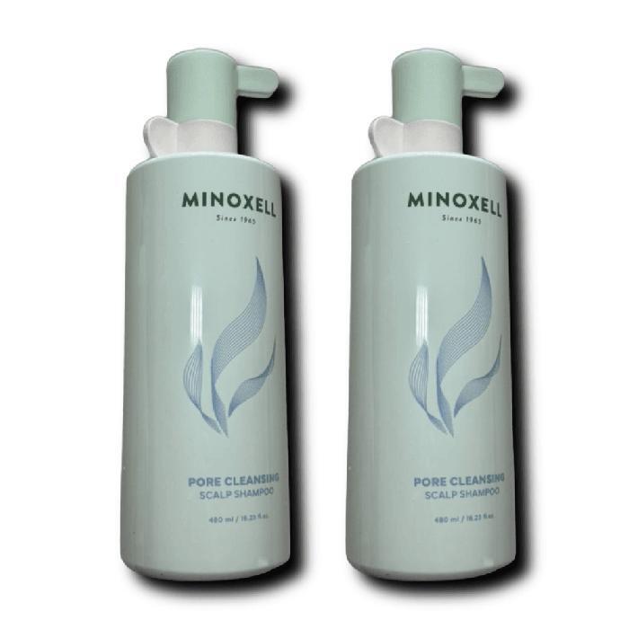 MINOXELL Pore Cleansing Scalp Shampoo 480ml x 2 (39183580)